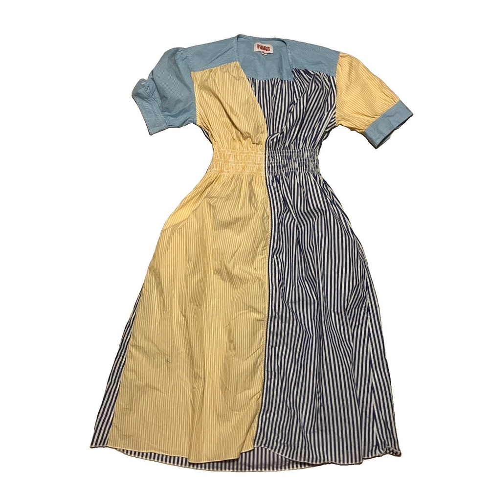 Solid & Striped Solid & Striped The Delilah Shirt Dress Mixed Stripe Read Deep V
